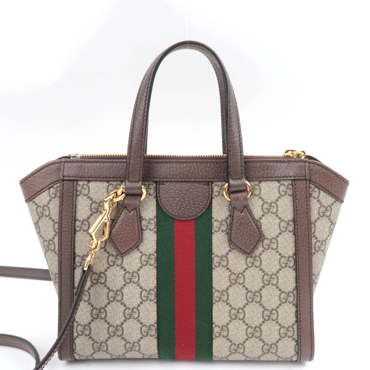 GUCCI Ophidia Sherry GG Supreme 2Way Tote 735392