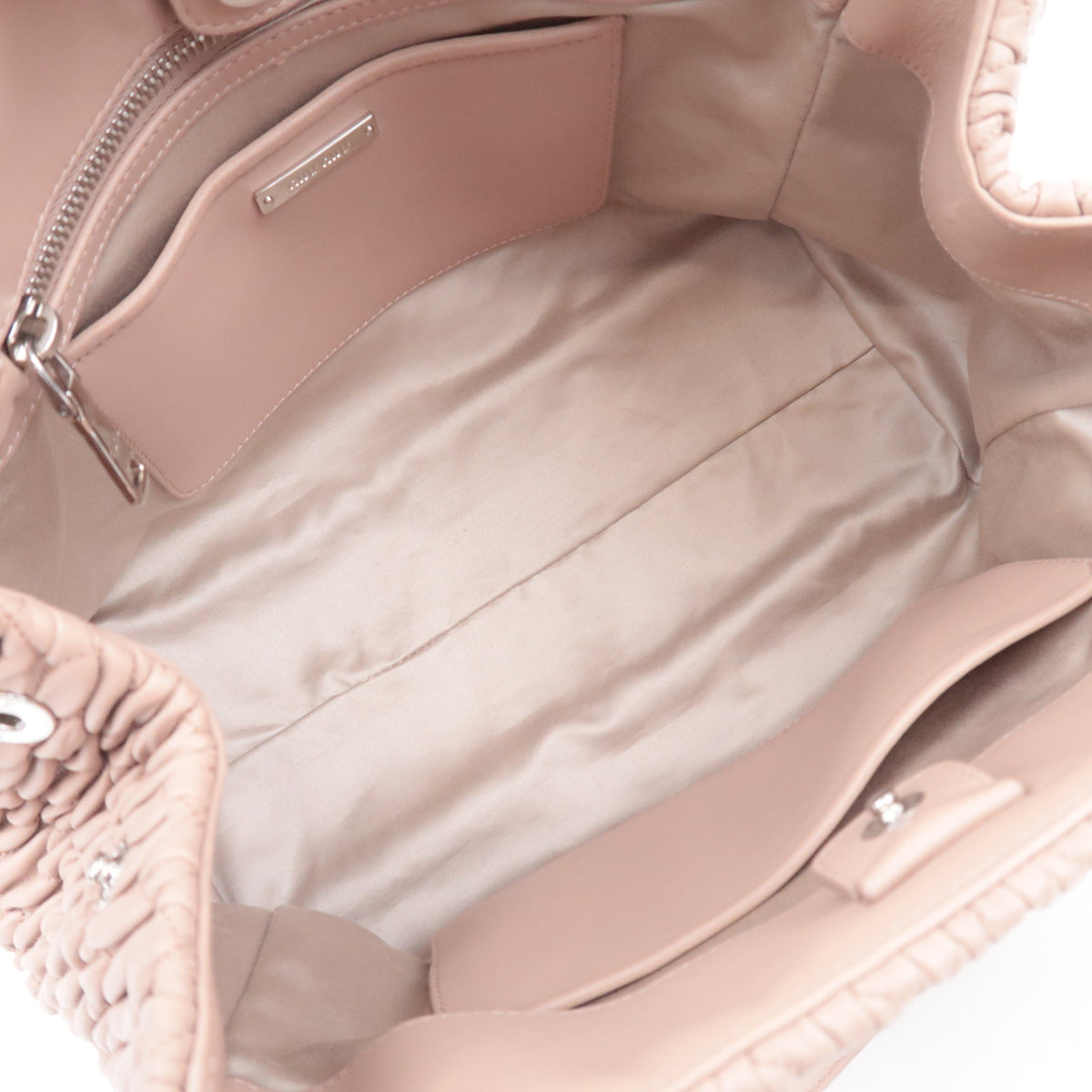 MIU MIU Matelasse 2Way Bijou Chain Shoulder Bag 5BA958