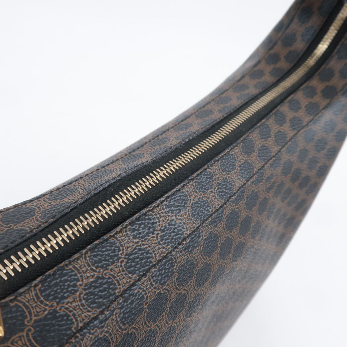 CELINE Macadam Hobo Shoulder Bag