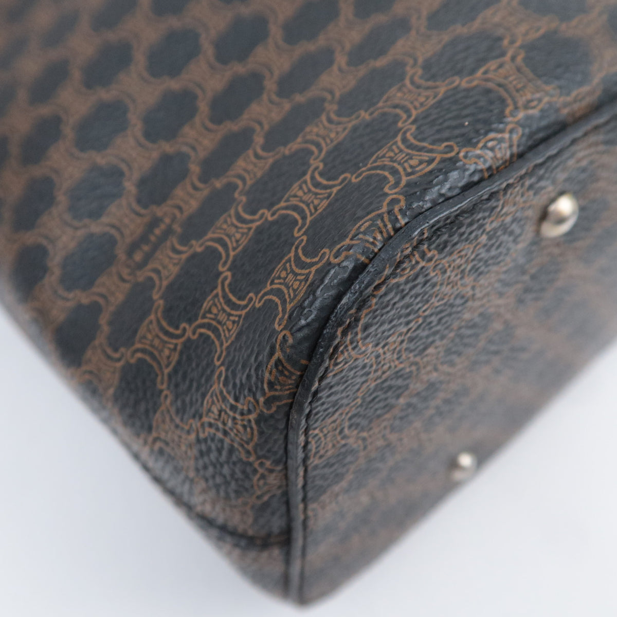 CELINE Macadam Hobo Shoulder Bag