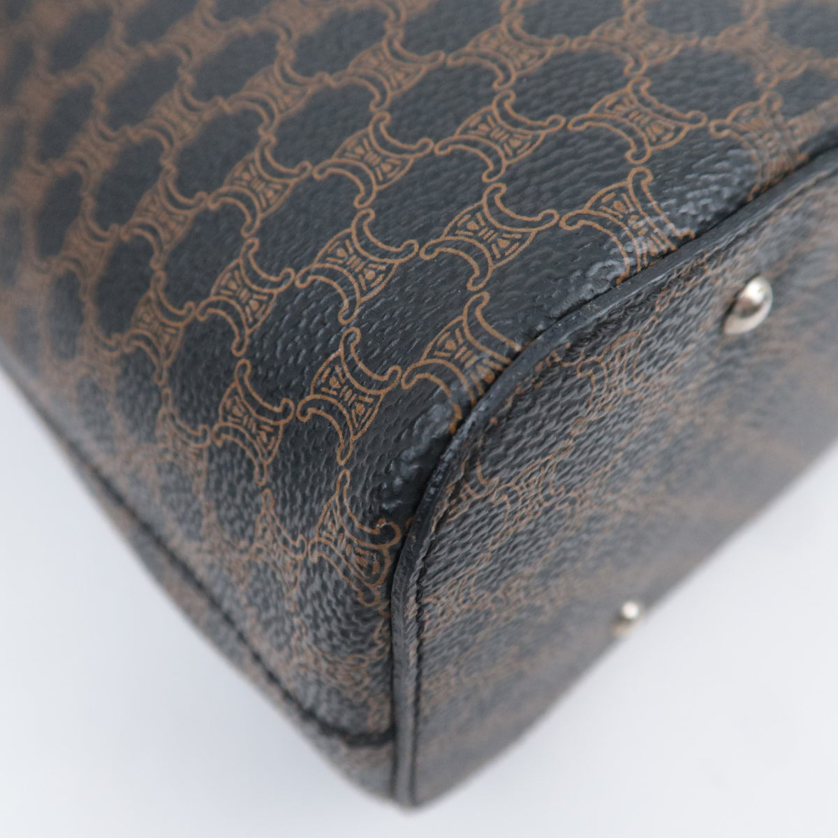 CELINE Macadam Hobo Shoulder Bag