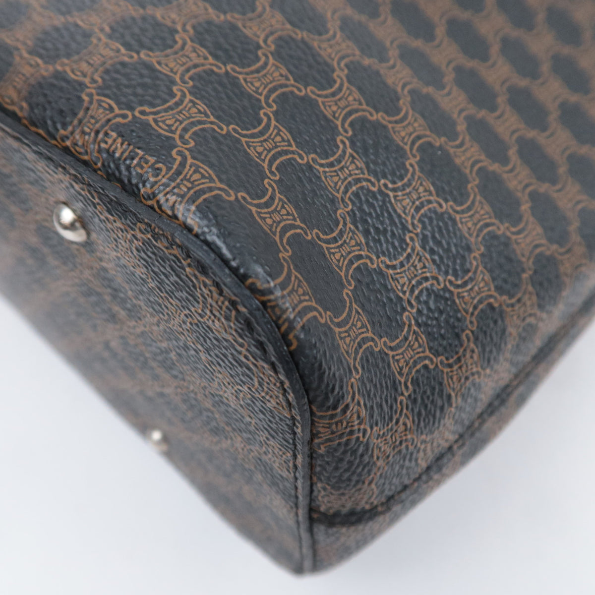 CELINE Macadam Hobo Shoulder Bag