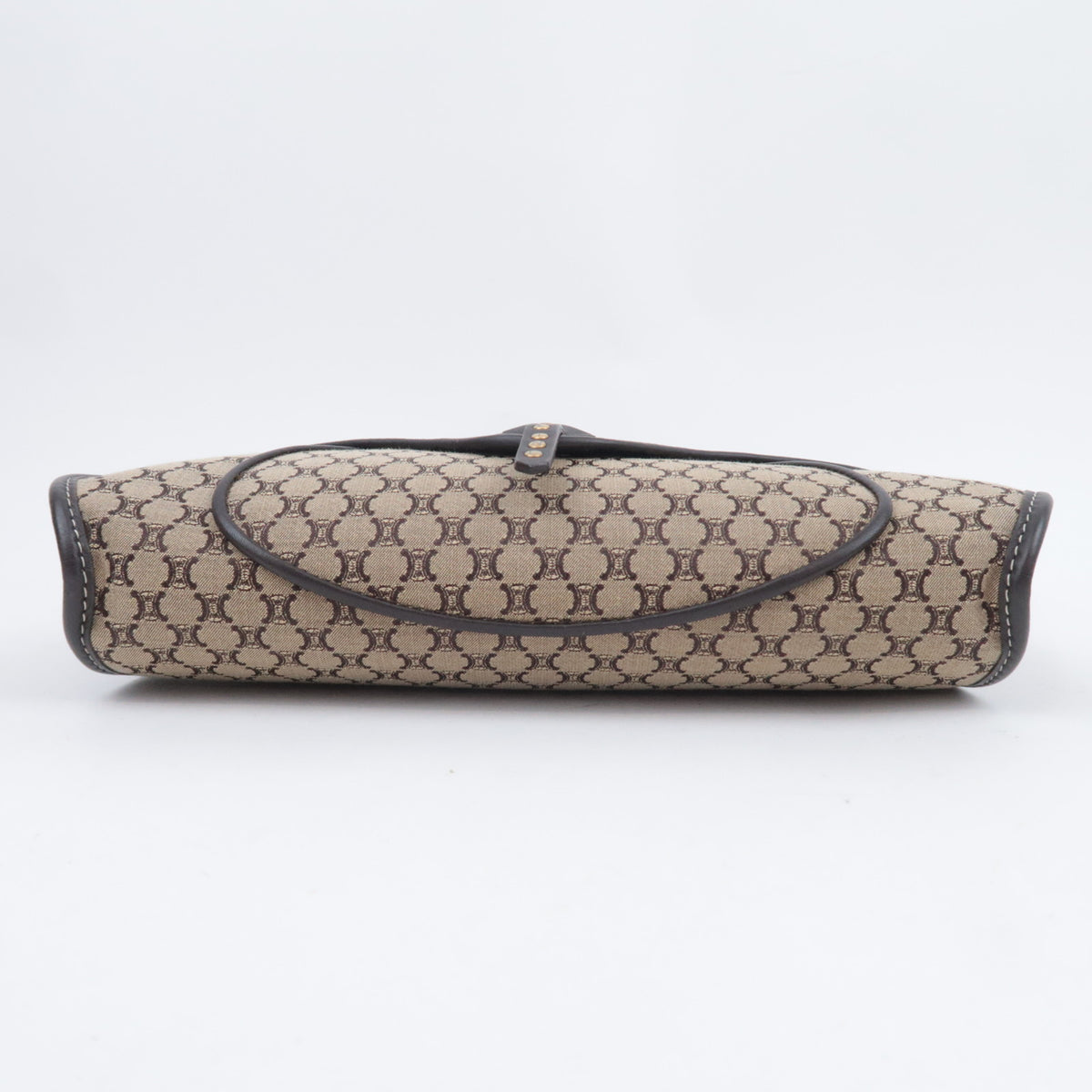 CELINE Macadam Canvas Shoulder Bag