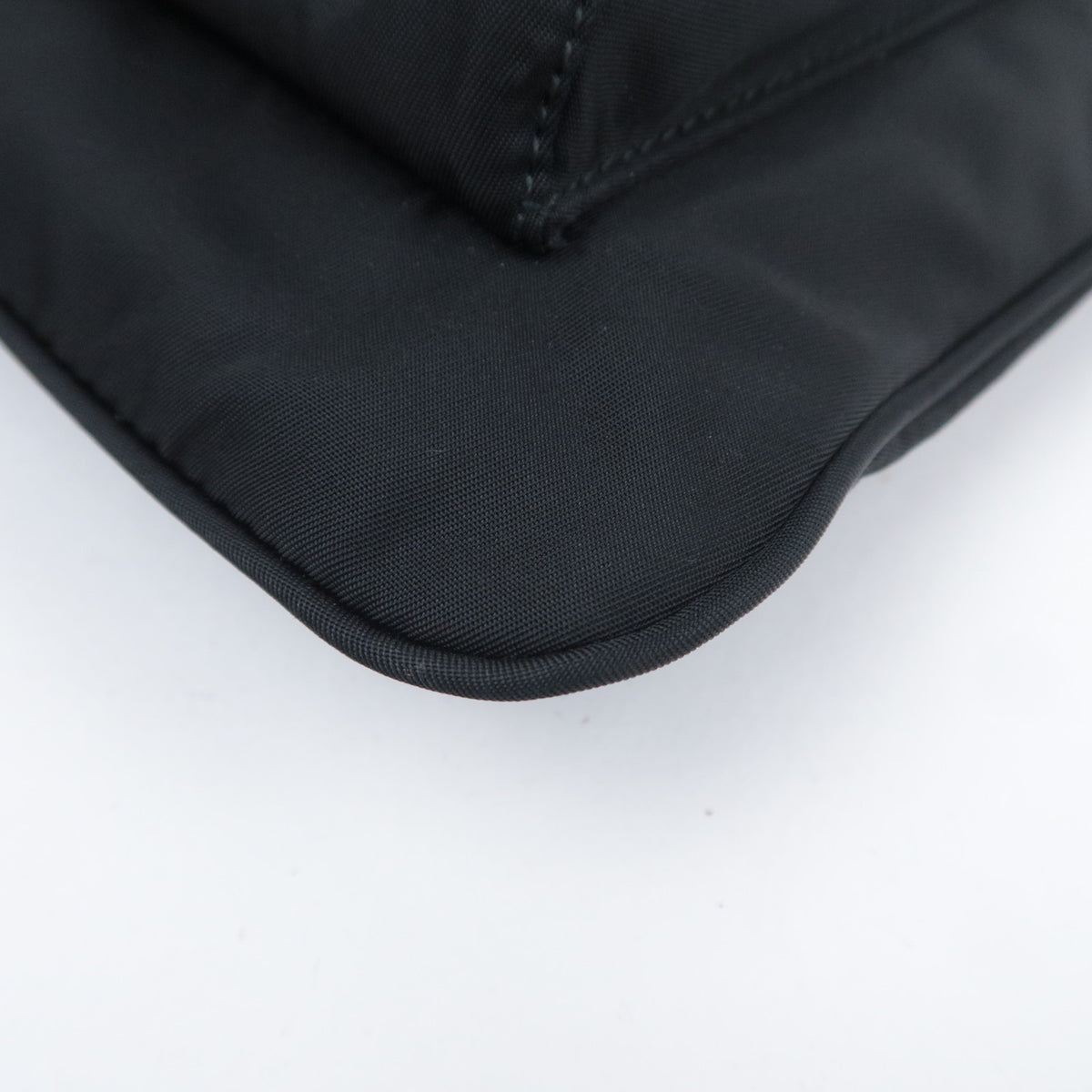 PRADA Logo Nylon Small Shoulder Bag 1BH716