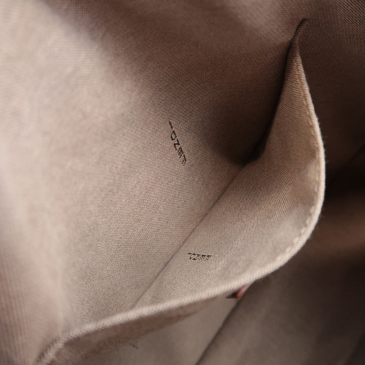 FENDI Zucchino Canvas Shoulder Bag 8BT090