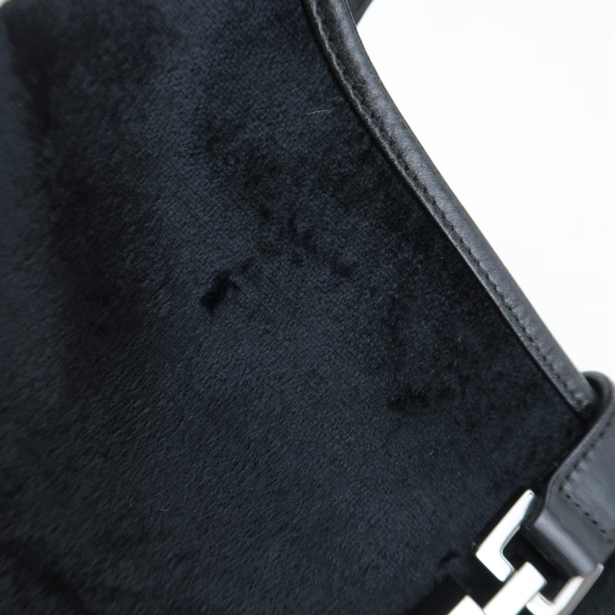 GUCCI Jackie Velour Shoulder Bag 001.3306
