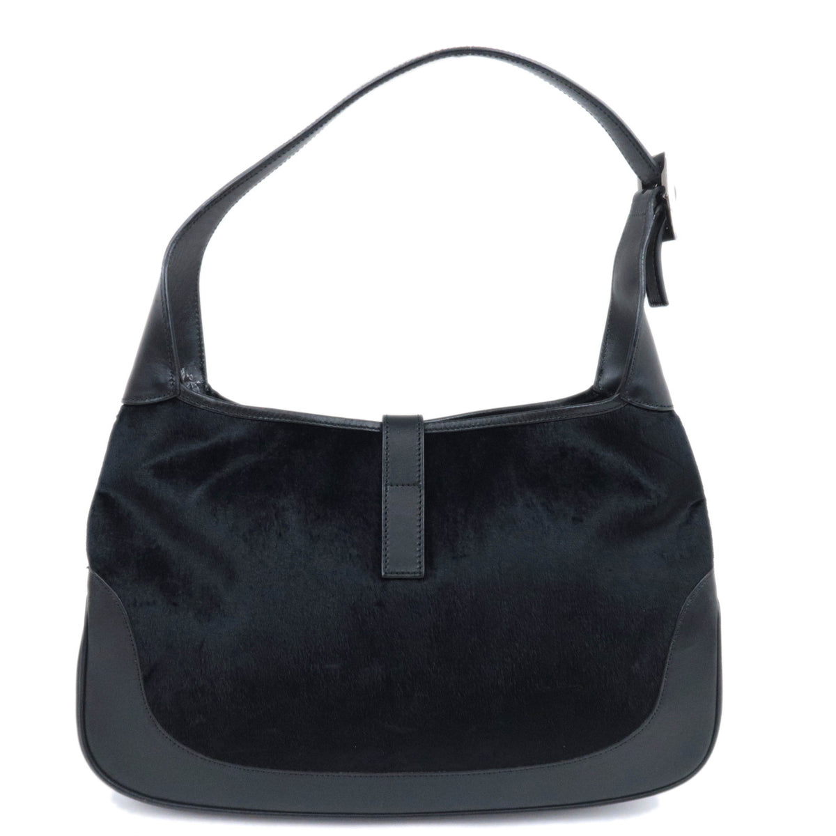 GUCCI Jackie Velour Shoulder Bag 001.3306