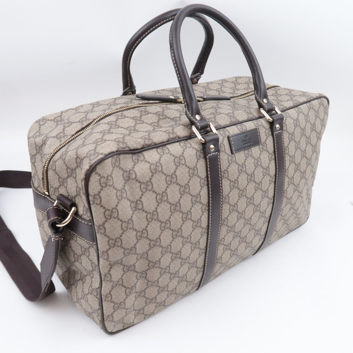 GUCCI 2Way GG Supreme Boston Bag 201539