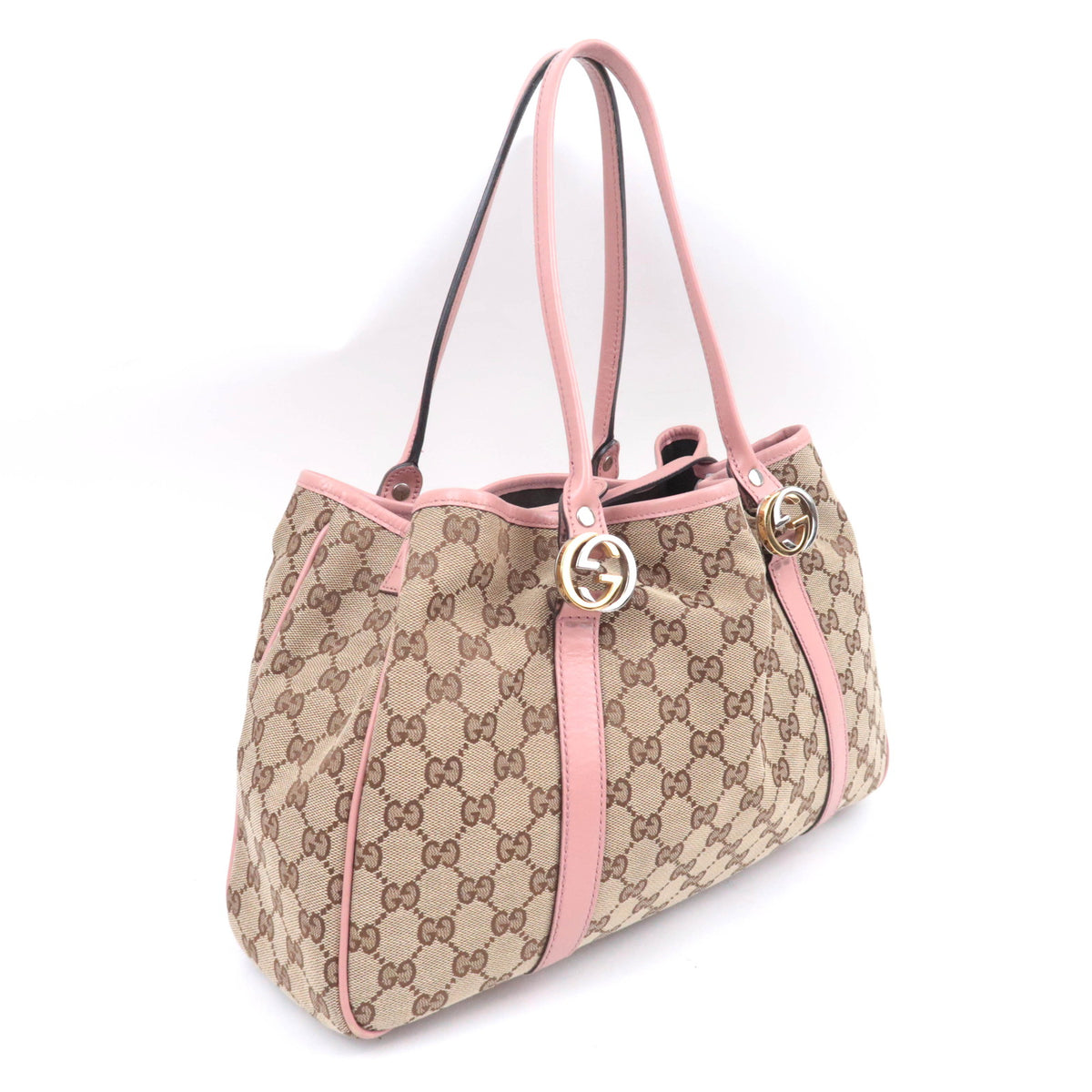 GUCCI GG Twins GG Canvas Tote Bag 232957