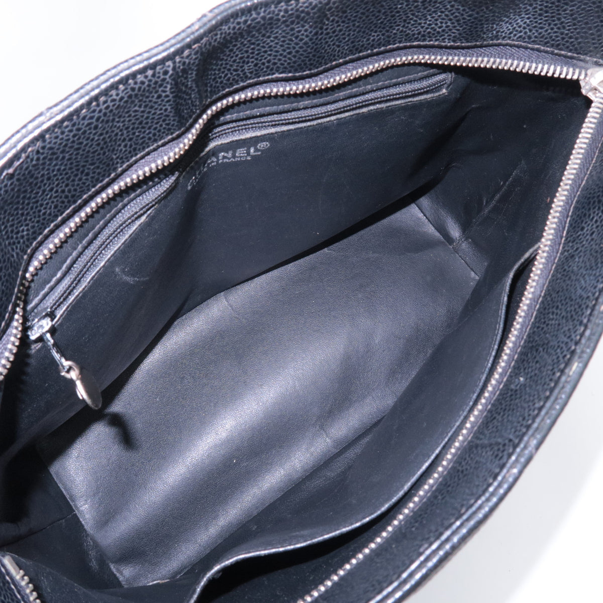 CHANEL Medallion Tote Bag Caviarskin A01804