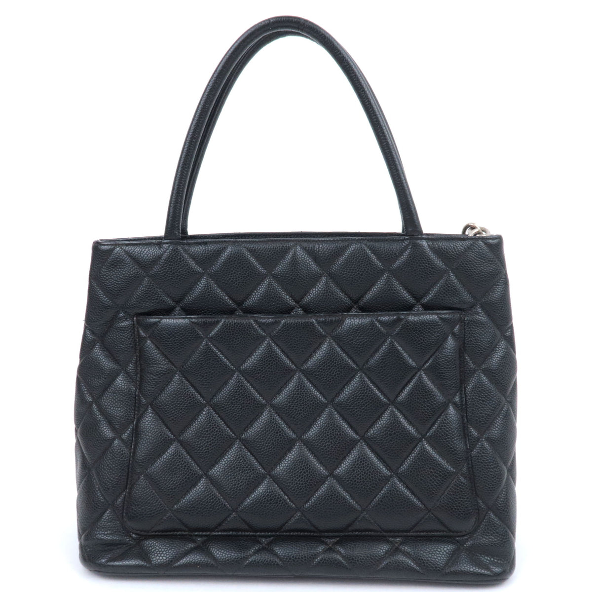 CHANEL Medallion Tote Bag Caviarskin A01804