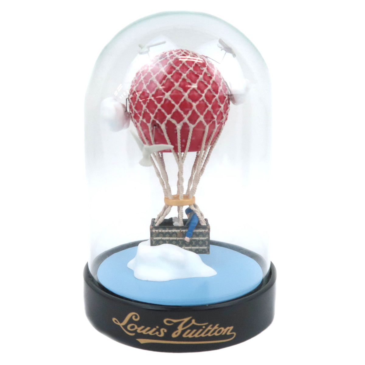 Louis Vuitton Malle Aero Air Balloon Glass Dome 2013 VIP Novelty 92382