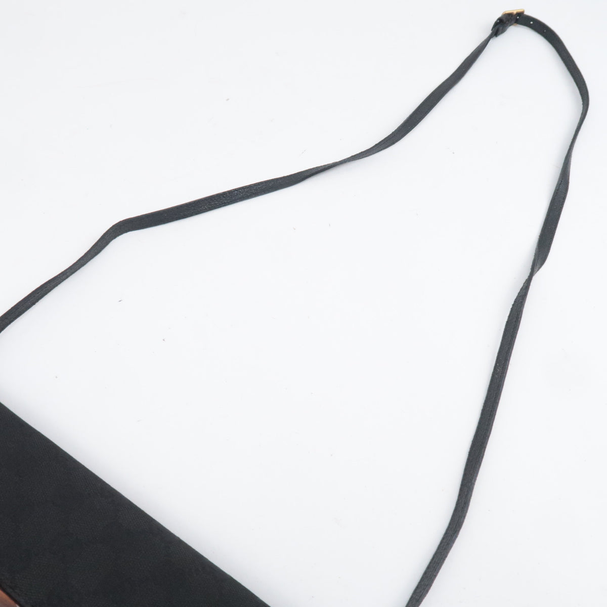 GUCCI Bamboo Bar GG Canvas Shoulder Bag 117594