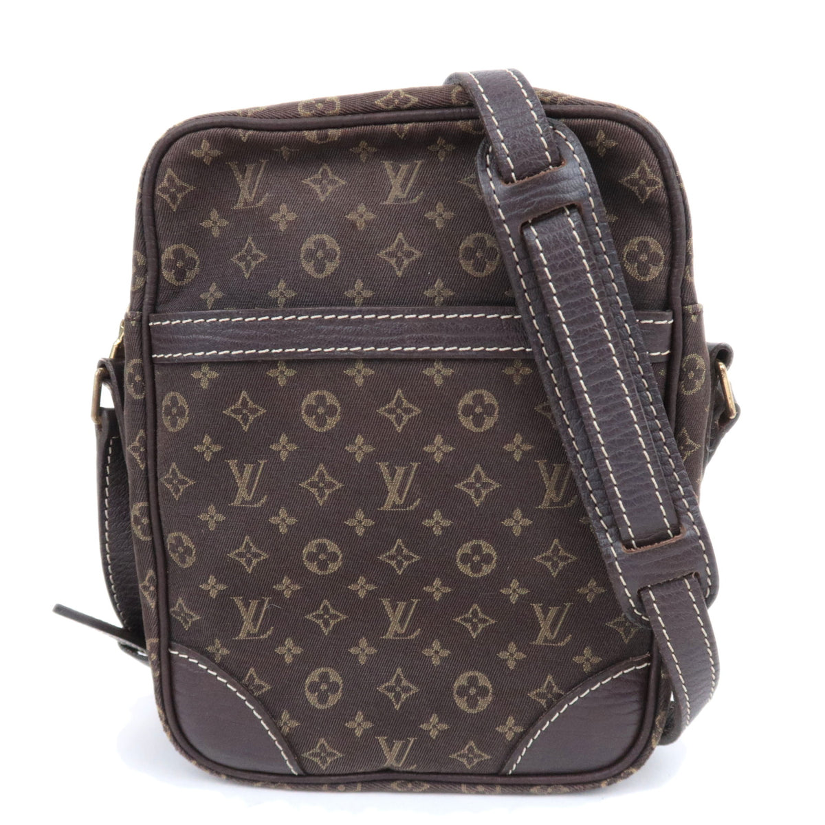 Louis Vuitton Monogram Mini Lin Danube Shoulder Bag Ebene M9522892393