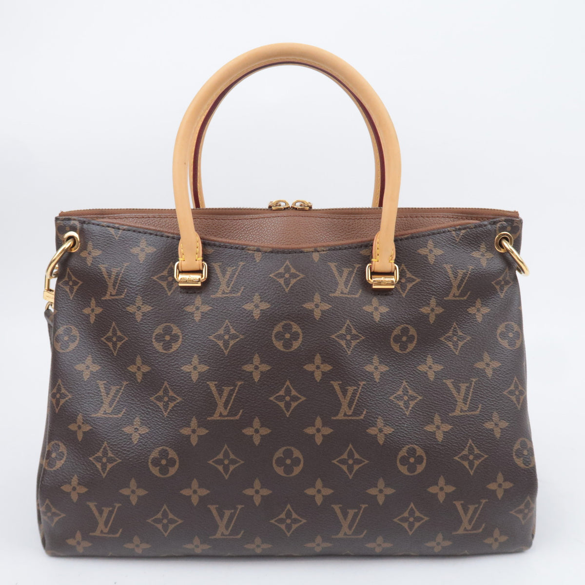 Louis Vuitton Monogram Pallas Havane 2Way Handbag M40907