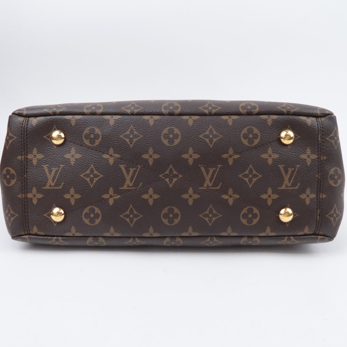 Louis Vuitton Monogram Pallas Havane 2Way Handbag M40907