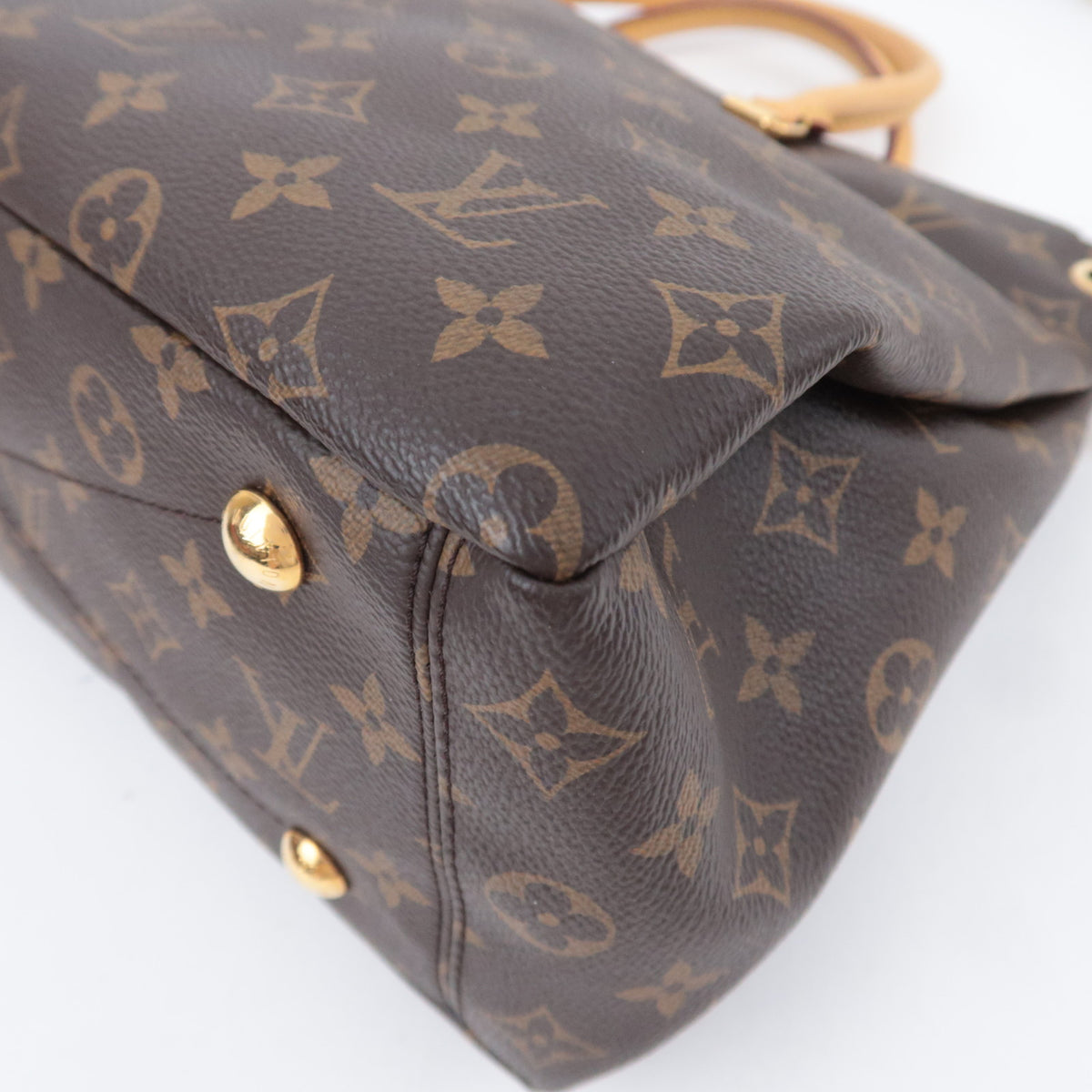 Louis Vuitton Monogram Pallas Havane 2Way Handbag M40907