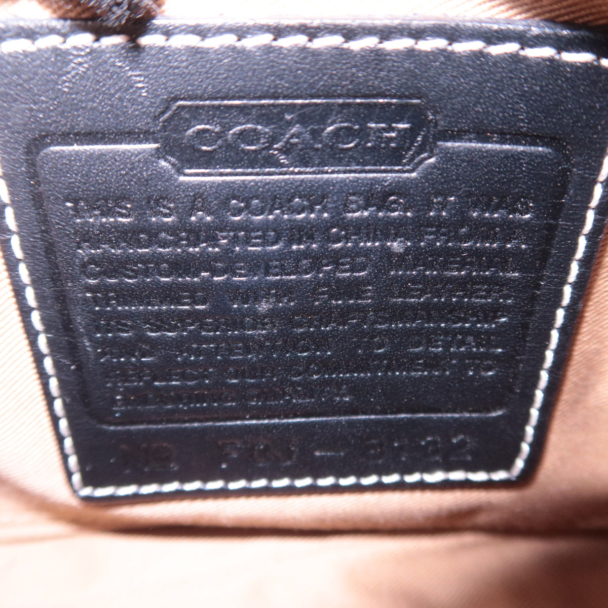 COACH Signature Mini Handbag 8132