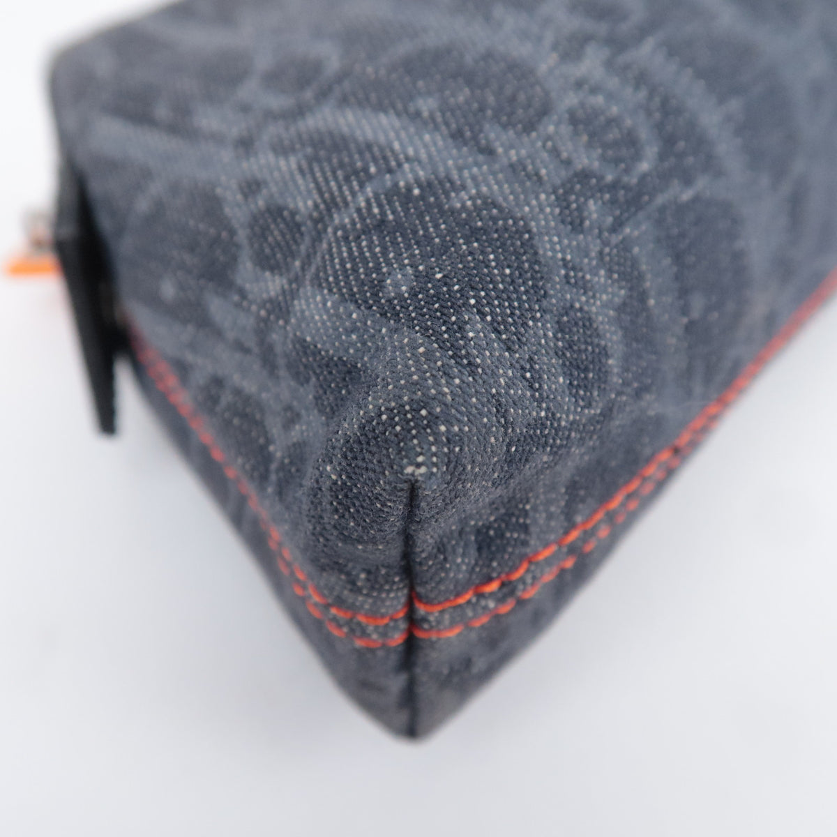Christian Dior Trotter Flightline Denim Cosmetic Pouch