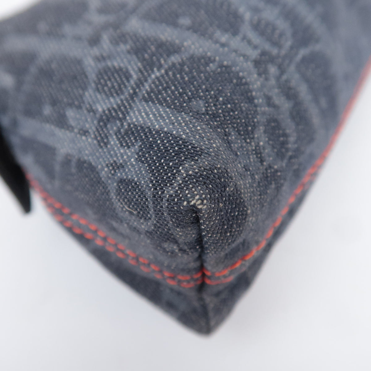 Christian Dior Trotter Flightline Denim Cosmetic Pouch