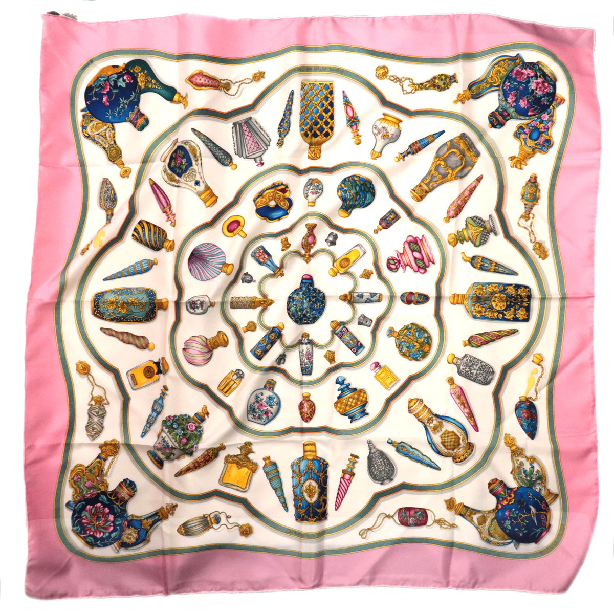 HERMES Carre 90 Scarf Quimporte Le Flacon 92443