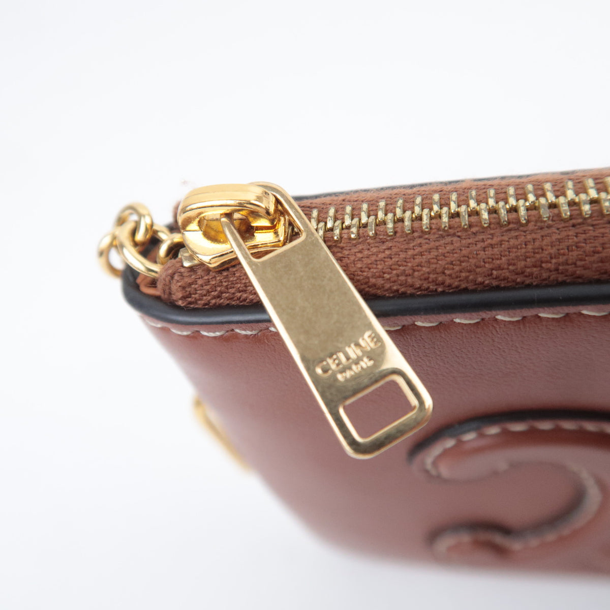 CELINE Triomphe Coin Purse Card Holder