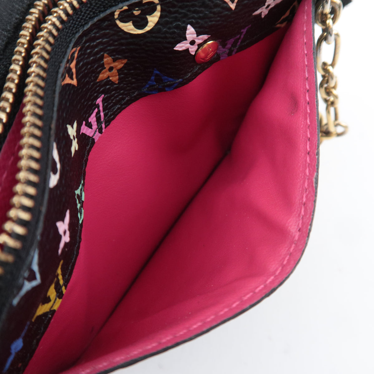 Louis Vuitton Murakami Monogram Multicolor Pochette Cles M93735