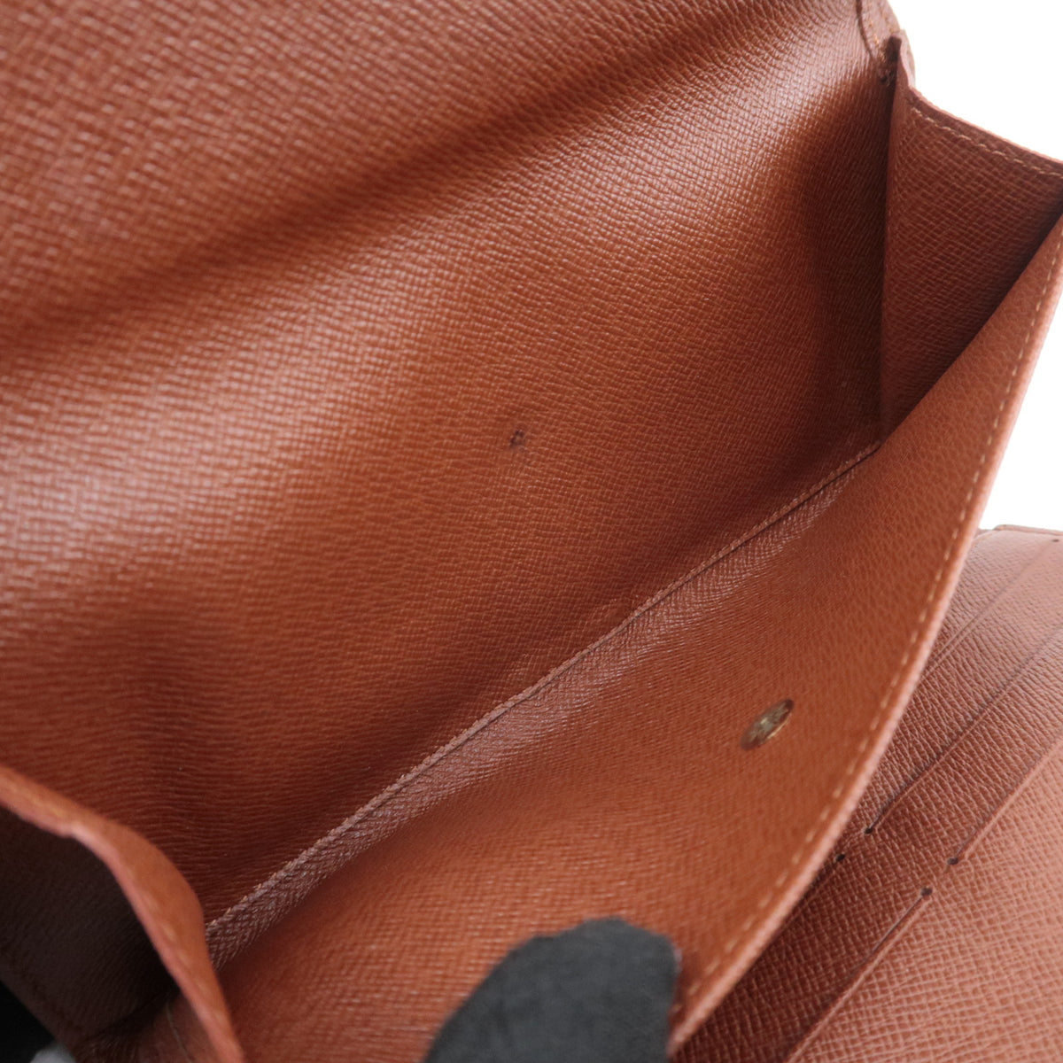 Louis Vuitton Monogram Porte Tresor International  M61215