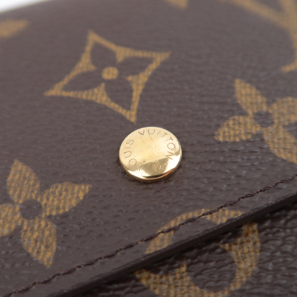 Louis Vuitton Monogram Porte Tresor International  M61215