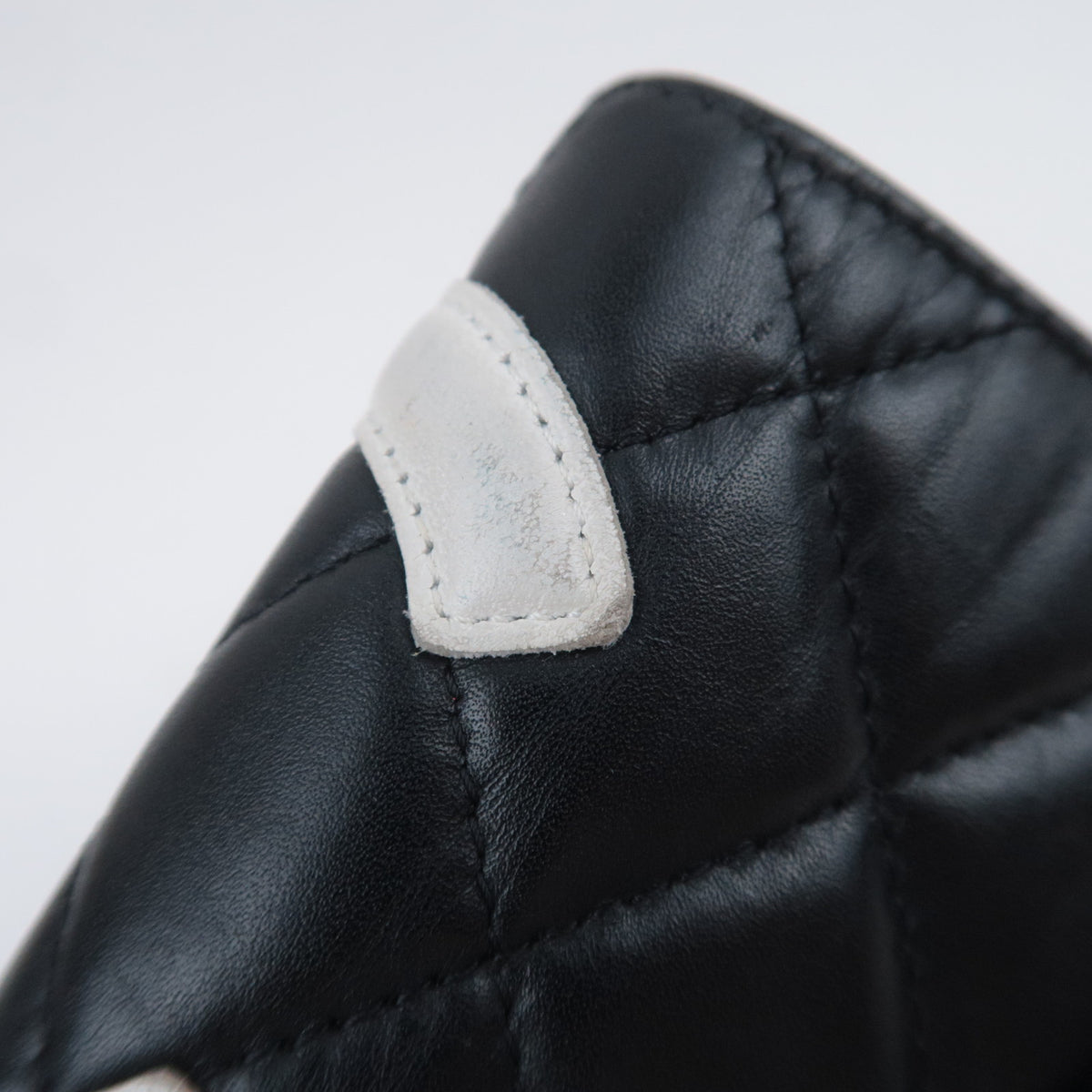 CHANEL Cambon Line Kiss Lock Wallet Lambskin