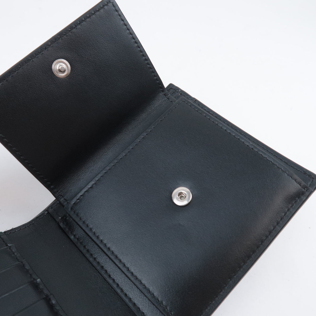 CELINE Triomphe Leather Wallet