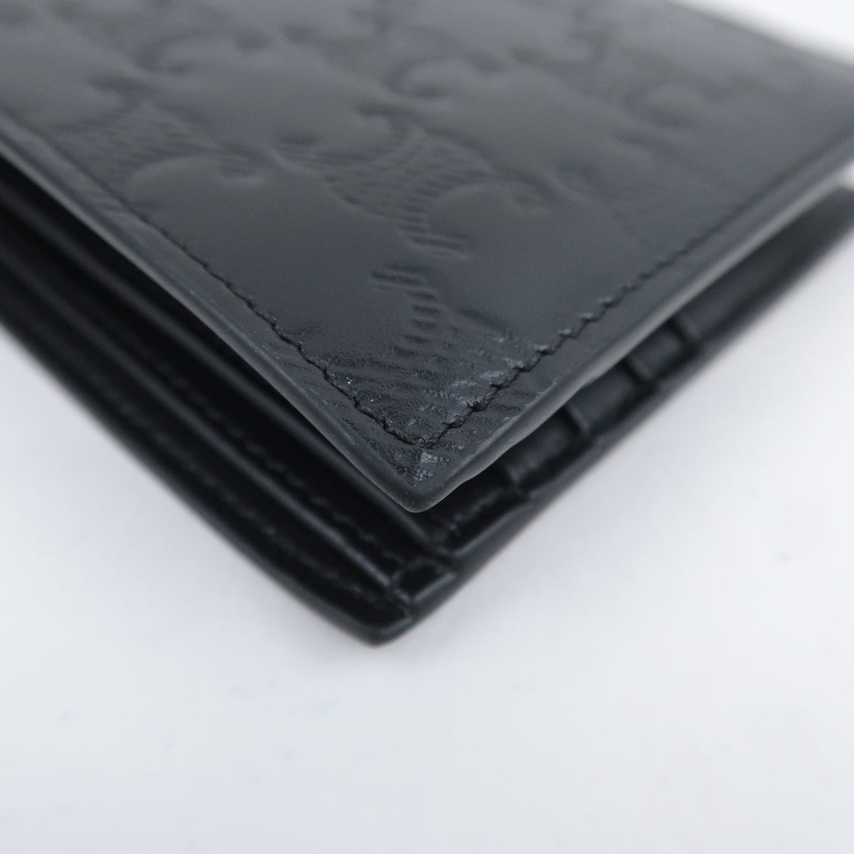 CELINE Triomphe Leather Wallet