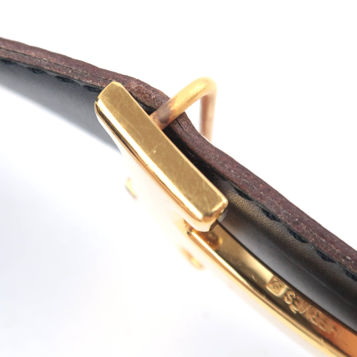 HERMES Constance H Belt Reversible Size 85 □H Stamp (2040)