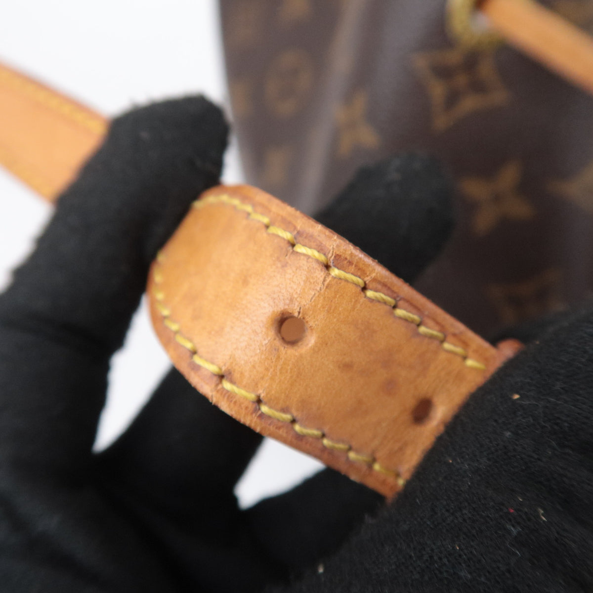 Louis Vuitton Monogram Petit Noe Bucket M42226