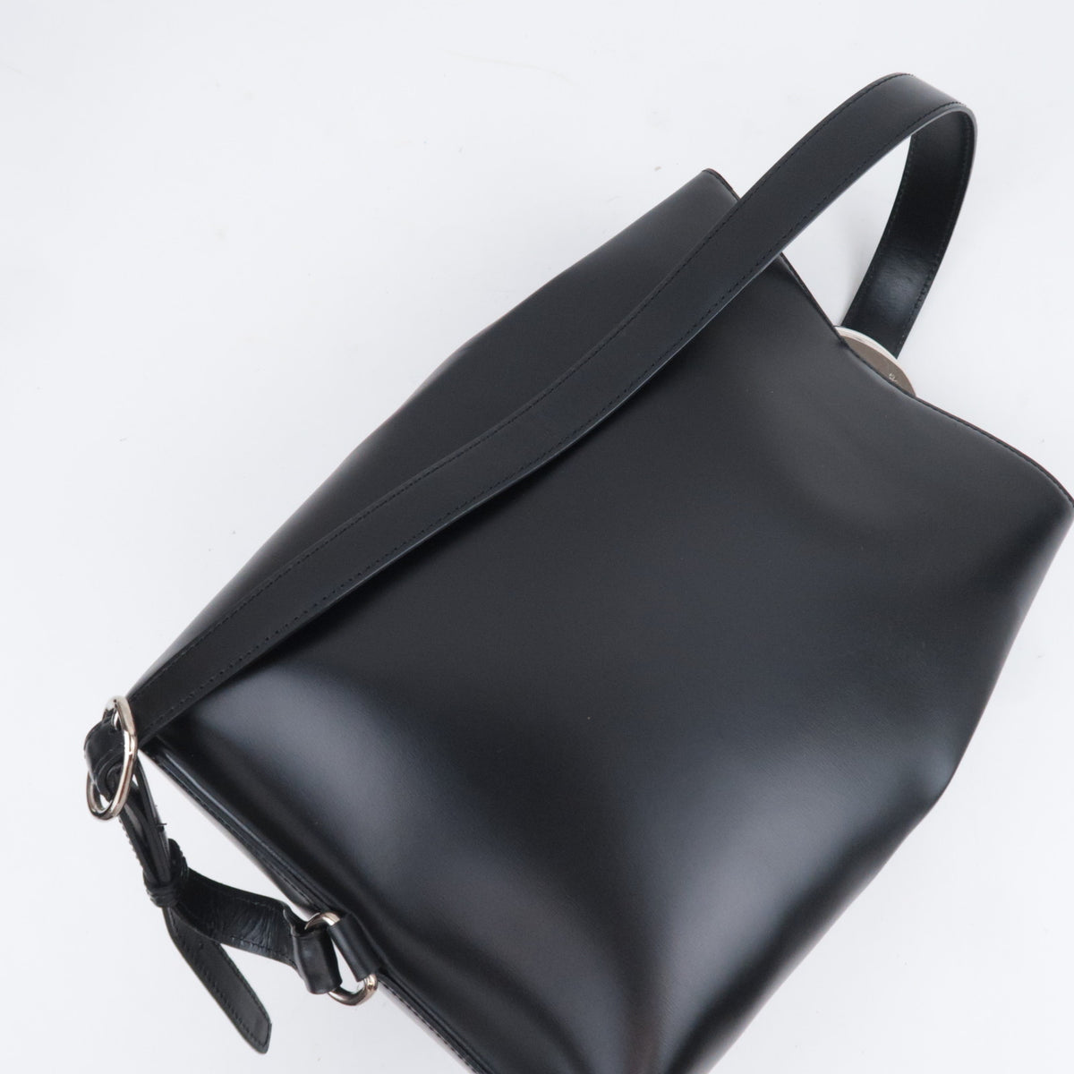 CARTIER Panthere Leather One Shoulder Bag