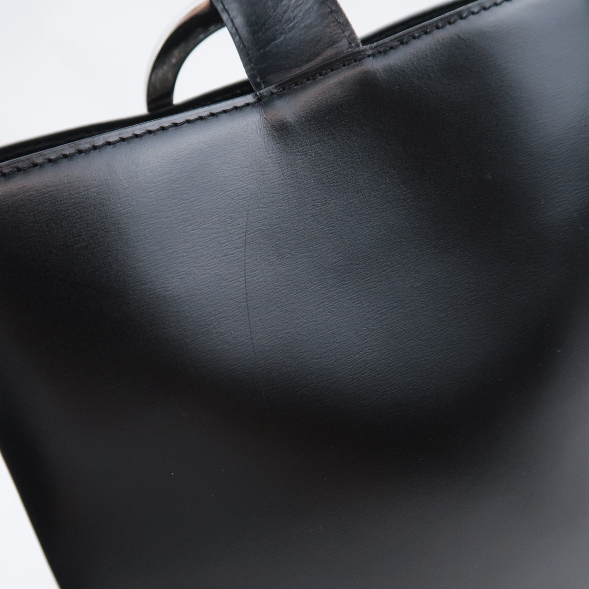 CARTIER Panthere Leather One Shoulder Bag