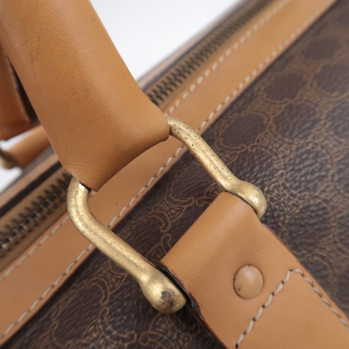 CELINE Macadam Boston Bag