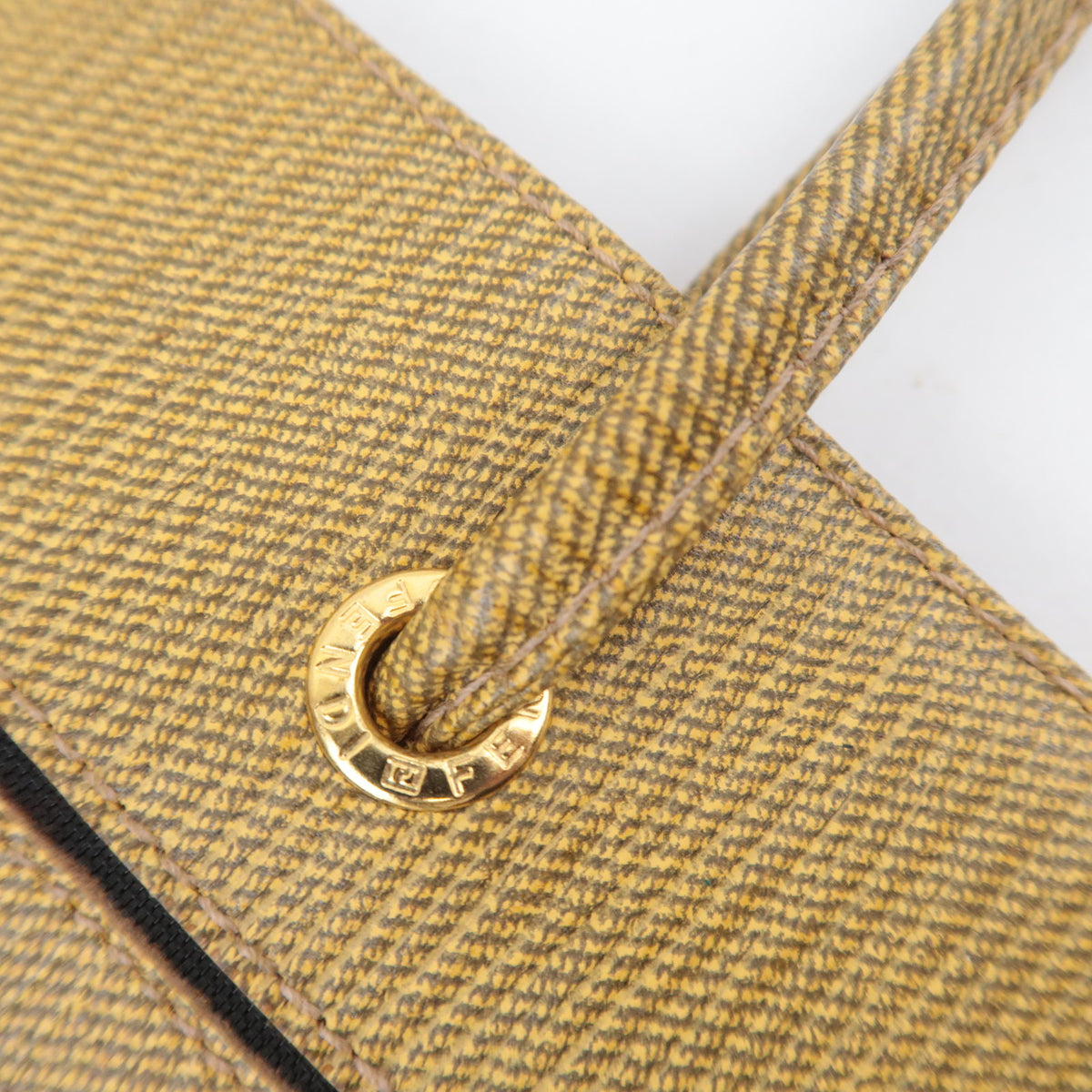 FENDI Logo Mesh Tote Bag