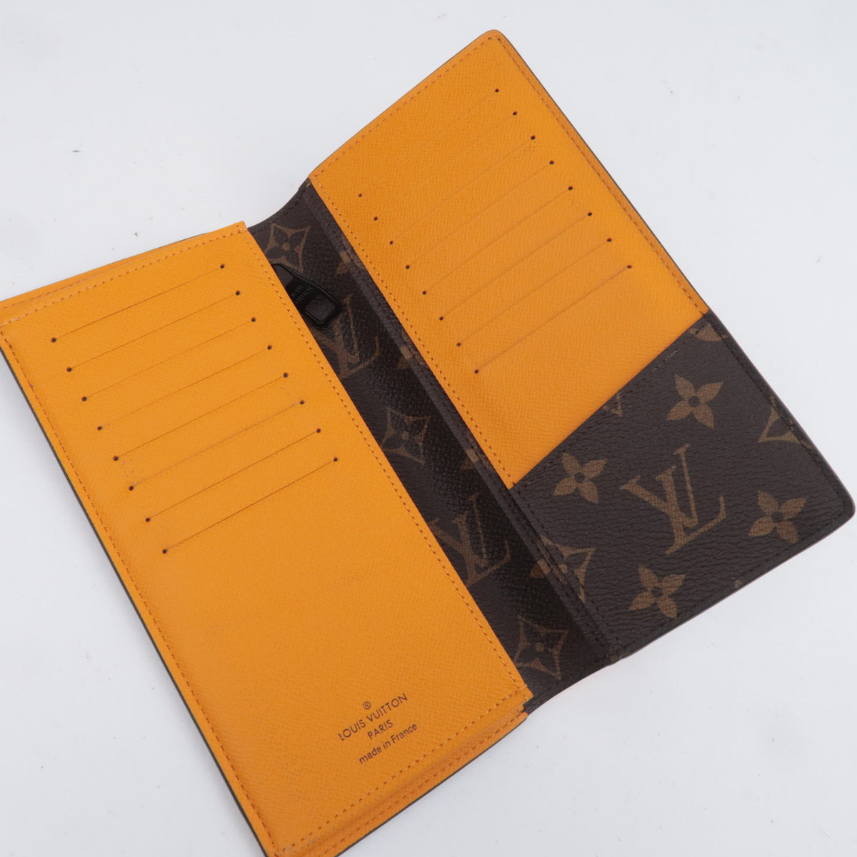Louis Vuitton Monogram Macassar Portefeuille Brazza NM M82551