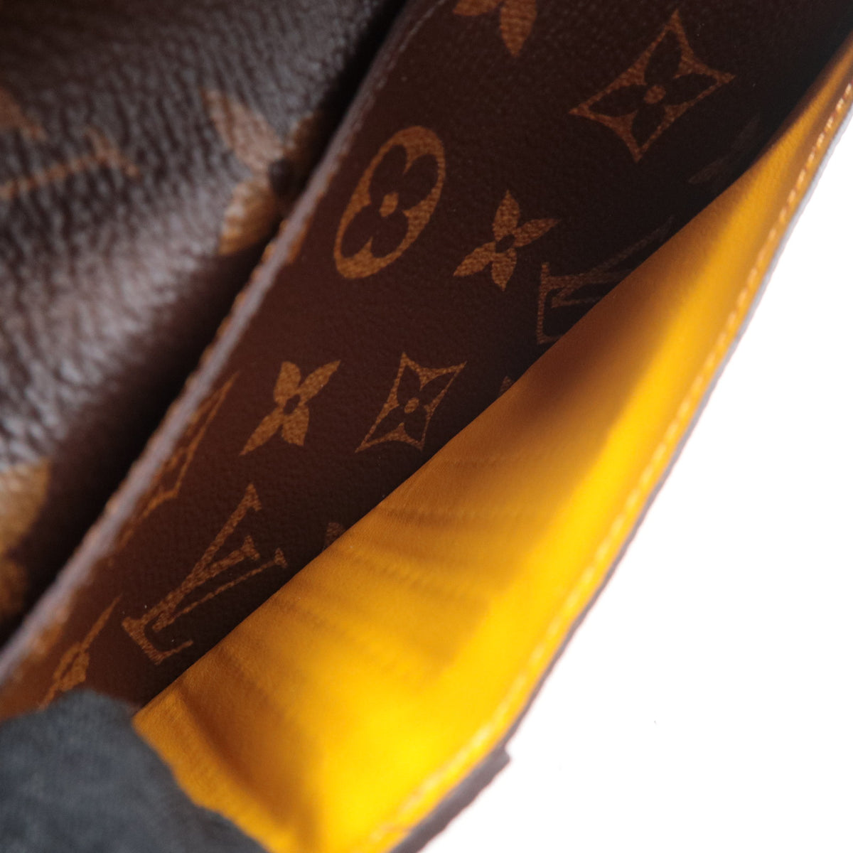 Louis Vuitton Monogram Macassar Portefeuille Brazza NM M82551