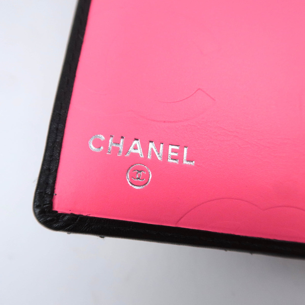 CHANEL Cambon Line Bi-Fold Long Wallet Lambskin