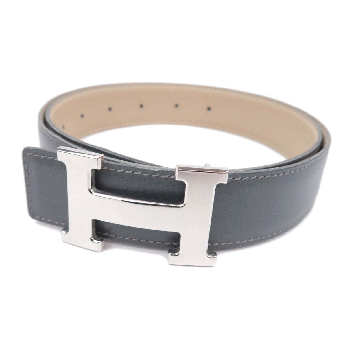 HERMES Constance H Reversible Belt Size 85 □D Stamp (2000)92547