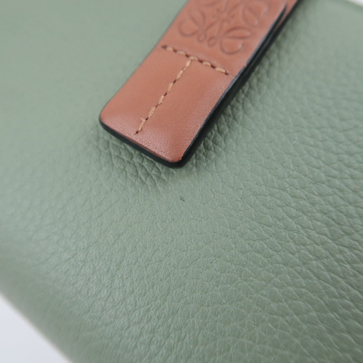 LOEWE Slim Zip Leather Compact Wallet