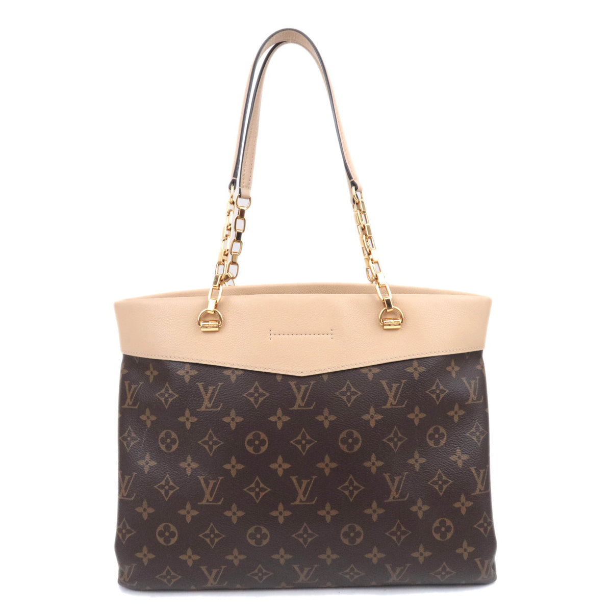 Louis Vuitton Monogram Pallas Shopper Chain Tote M41580