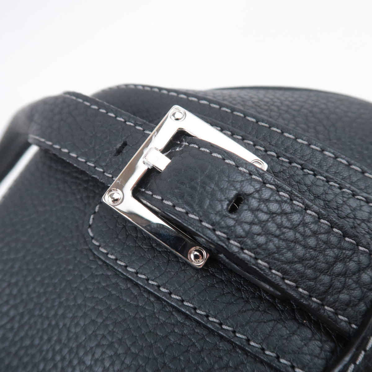 LOEWE Senda Leather Handbag Black