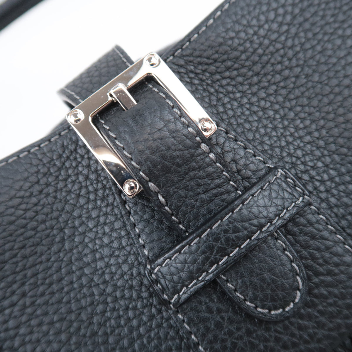 LOEWE Senda Leather Handbag Black
