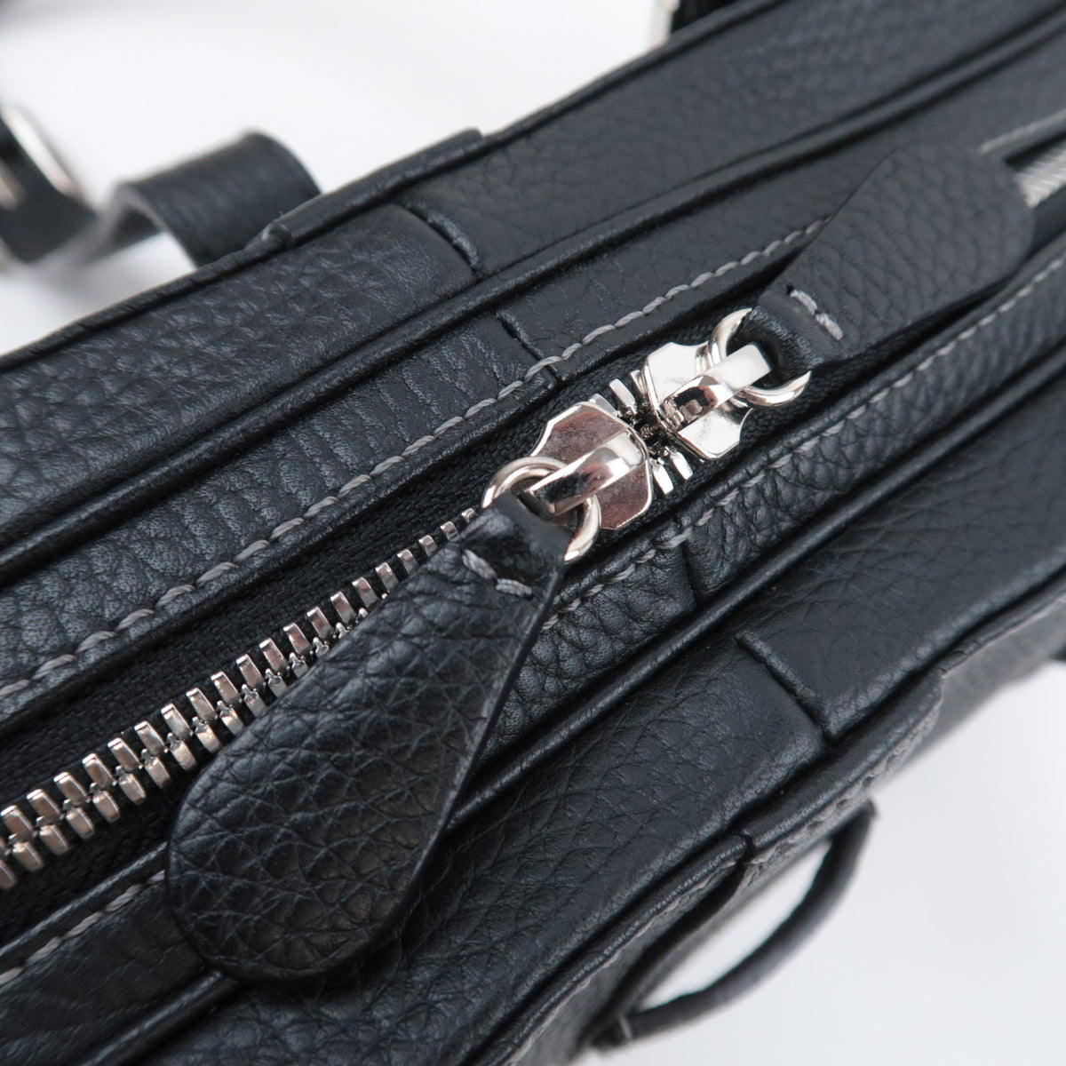 LOEWE Senda Leather Handbag Black
