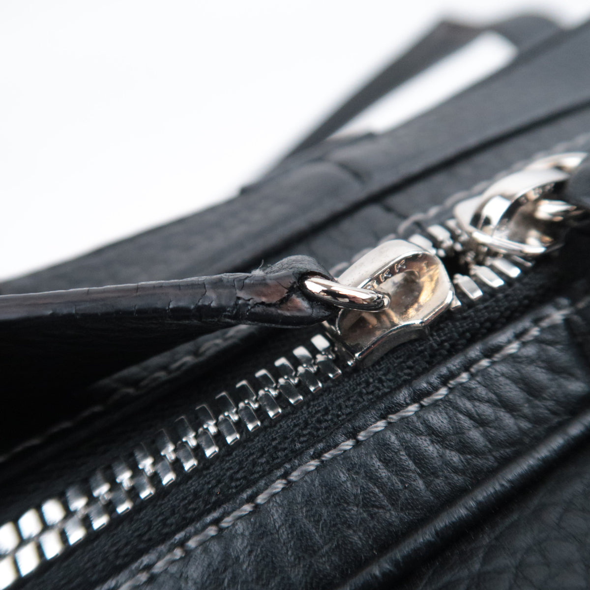 LOEWE Senda Leather Handbag Black