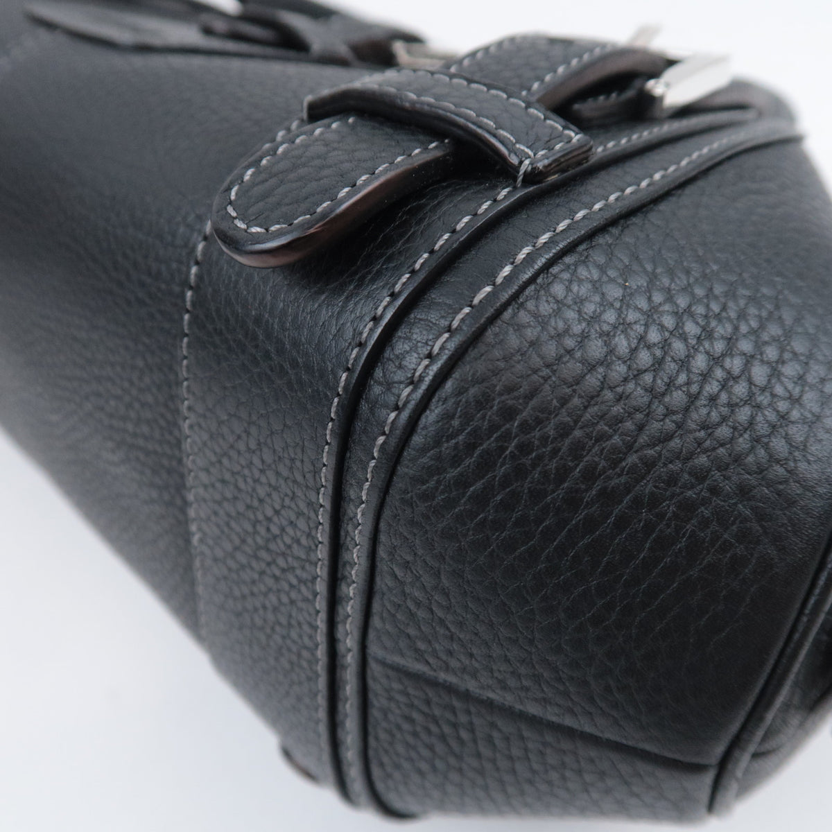 LOEWE Senda Leather Handbag Black