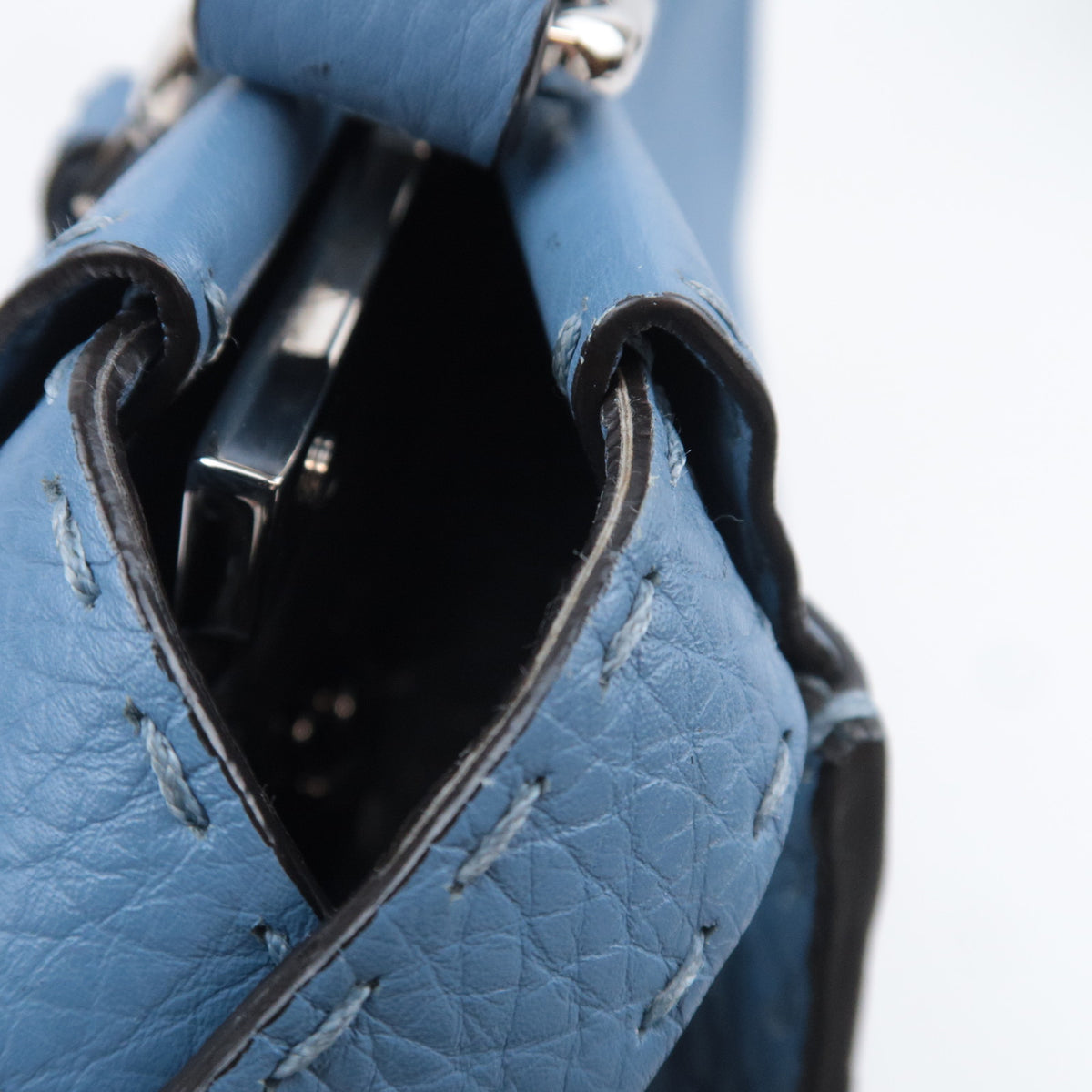 FENDI Peekaboo Selleria Mini Shoulder Bag 8BN290
